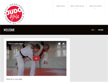 Tablet Screenshot of judoajala.com